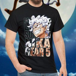 One Piece Shirt, Luffy Gear 5 Status, Anime Clothing, 100% Premium Cotton, Great